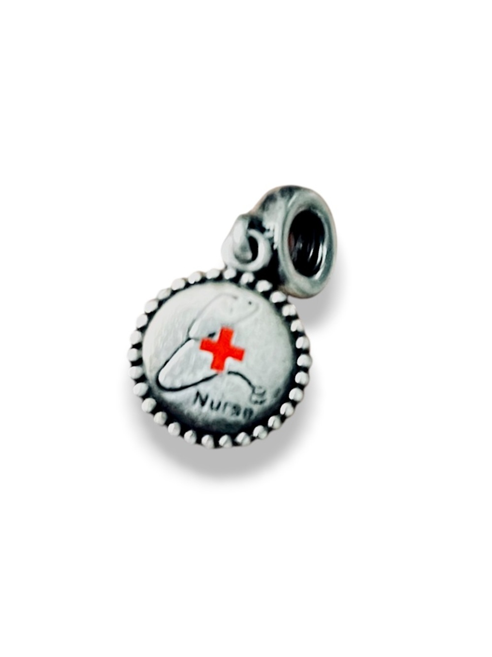 Pandora Nurse Exclusive Charm | 925 Jewelry | Gift For Her | Red Cross | Pulse - Picture 3 of 4